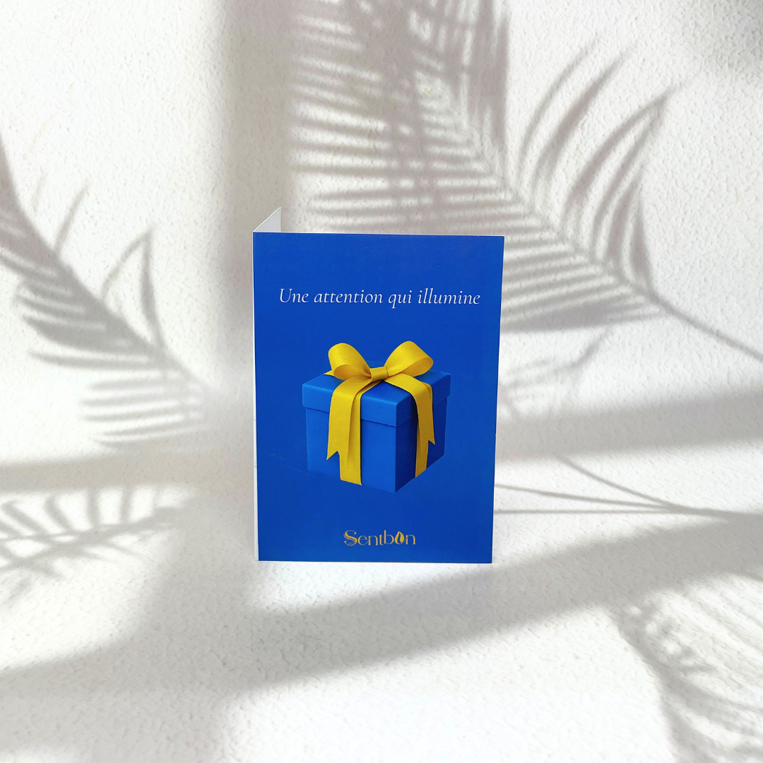 Carte de vœux : Une attention qui illumine