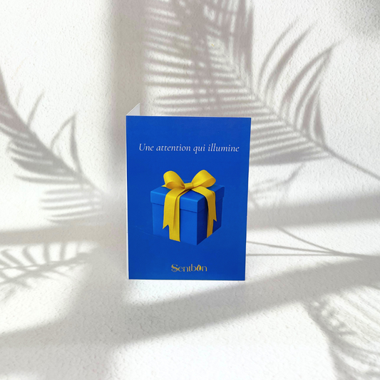 Carte de vœux : Une attention qui illumine