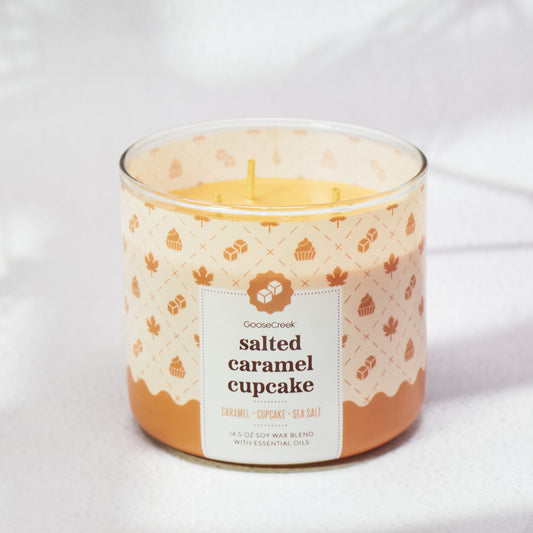 Salted caramel cupcake
