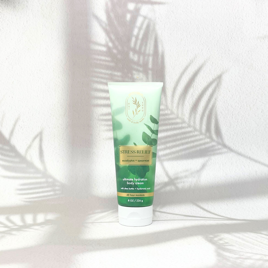 Stress Relief Eucalyptus + Spearmint crème corporelle